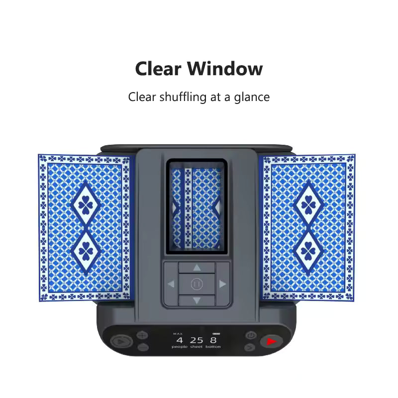 Automatic card shuffler